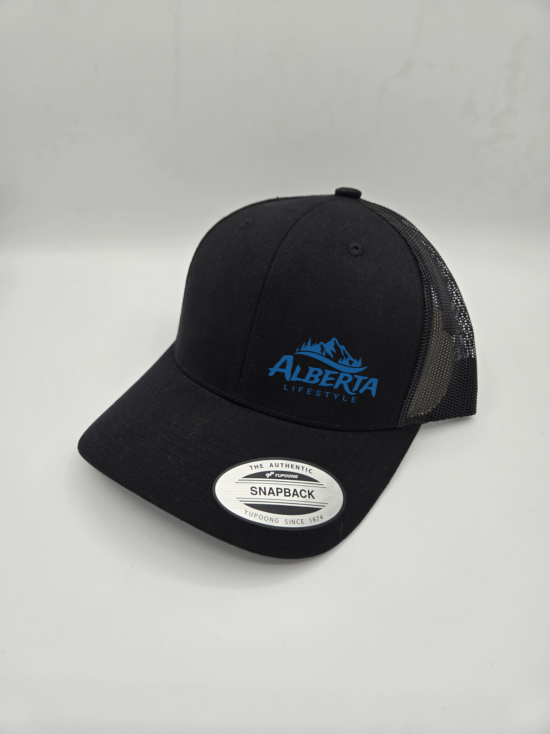 Alberta Lifestyle Trucker Hat - Black
