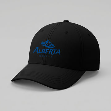 Alberta Lifestyle Structured Hat – Black