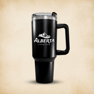 40oz Travel Tumbler || Powder Coated Stainless Steel