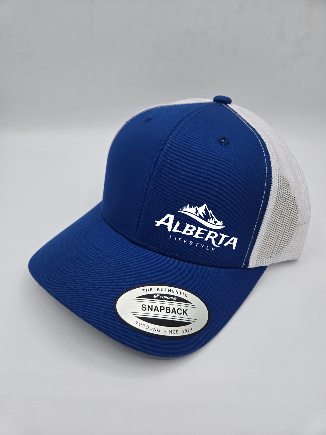 Alberta Lifestyle Trucker Hat - Blue