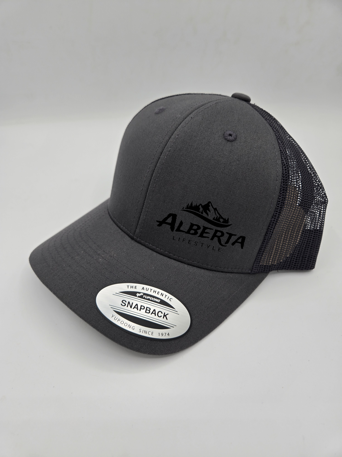 Alberta Lifestyle Trucker Hat - Grey