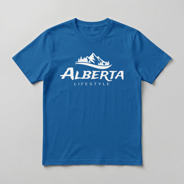 Alberta Lifestyle Signature T-Shirt – Royal Blue