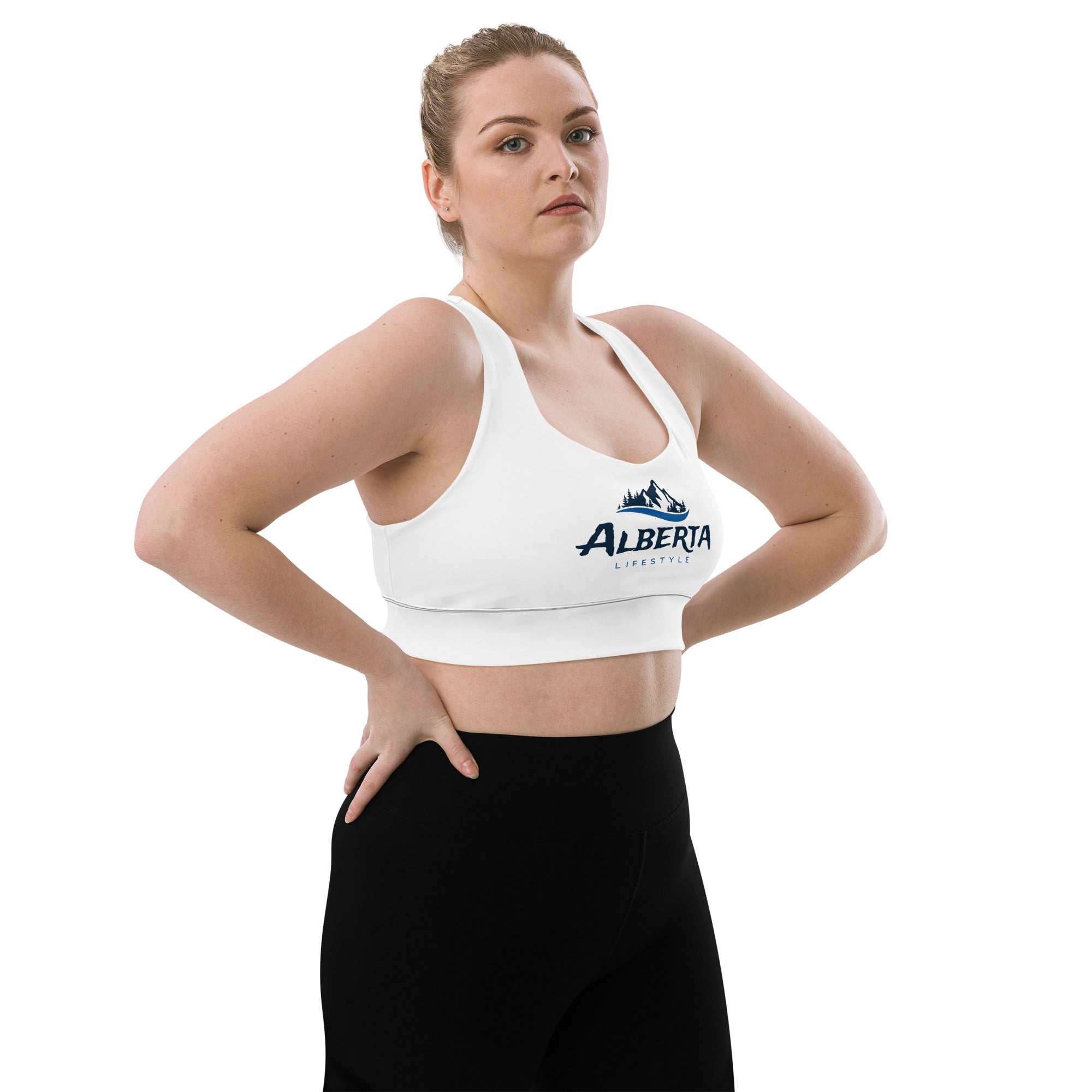 Longline sports bra